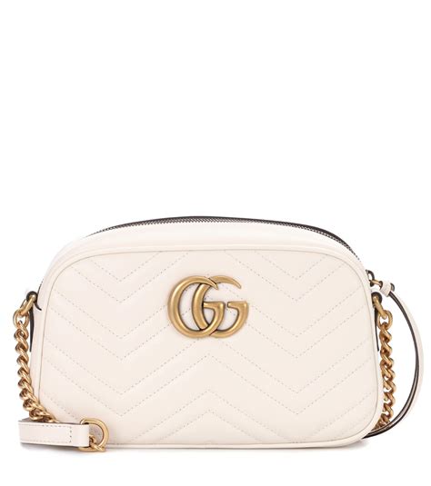 white purse gucci|white Gucci marmont small.